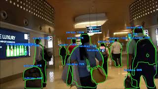 Airport security -- real-time surveillance video analytics