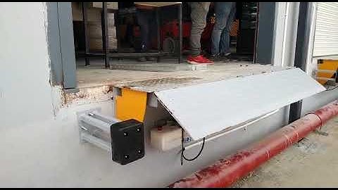 hydraulic edge Dock leveler