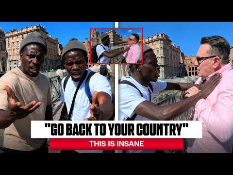 African Muslim Migrants THREATENED The Wrong European Patriot - Dominik Tarczyński