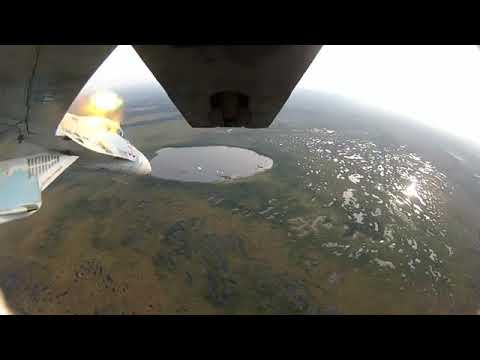 Russian Sukhoi Su-27 SM3 firing GS-30-1 cannon  in test range!!!