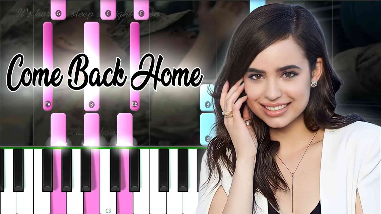 Sofia Carson - Come Back Home PIANO - YouTube
