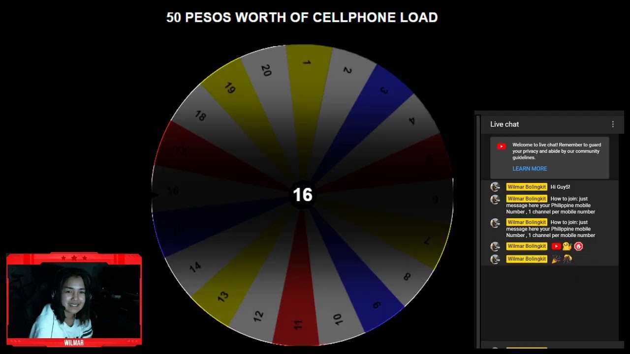 Cellphone Load Raffle Draw! - YouTube