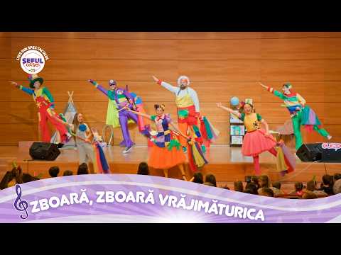 Gașca Zurli - Zboară, zboară Vrăjimăturica | Muzică pentru copii din spectacolul Șeful Casei"