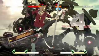 Guilty Gear -Strive- Closed Beta - Faust vs. CPU Sol, Explosive Ending