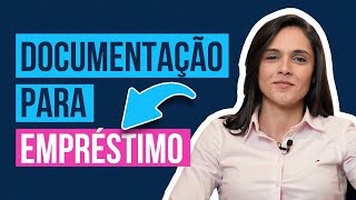 Quais documentos necessários para realizar um empréstimo com garantia de imóvel?