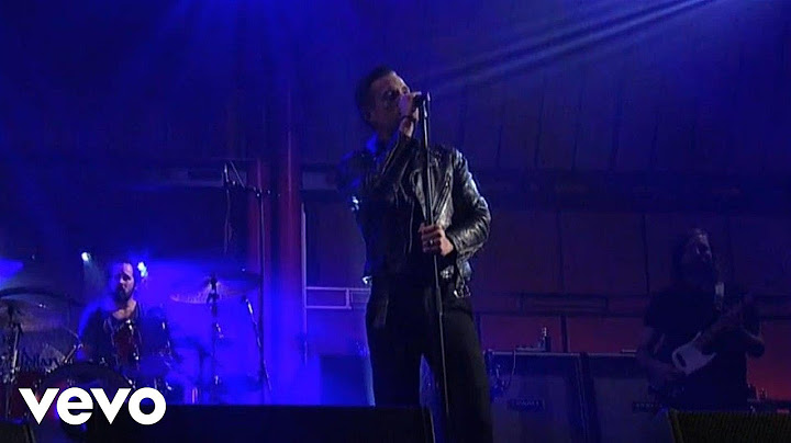 Miss Atomic Bomb Live version - Live performance video thumbnail