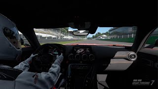 [Gran Turismo 7] Mercedes AMG GT Black Series at Monza Circuit (cockpit camera)