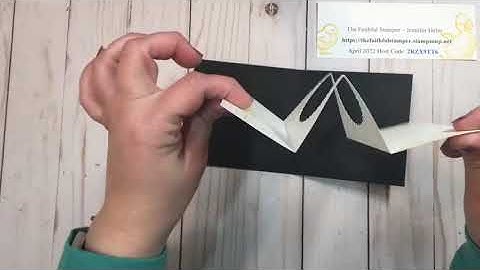 Tunnel Fun Fold Card