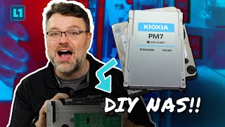 Trash to Treasure? A 25 gig NAS DIY