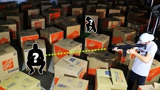 Hide and Seek in the DARK!! (100+ MYSTERY BOXES)
