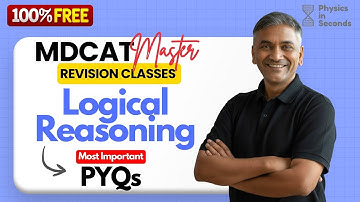 Free MDCAT Logical Reasoning | Master Revision Class
