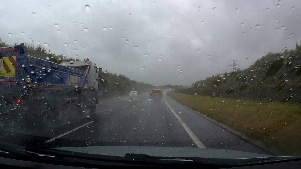 M1 M50 / Balbriggan Dublin (weather raining) YouTube