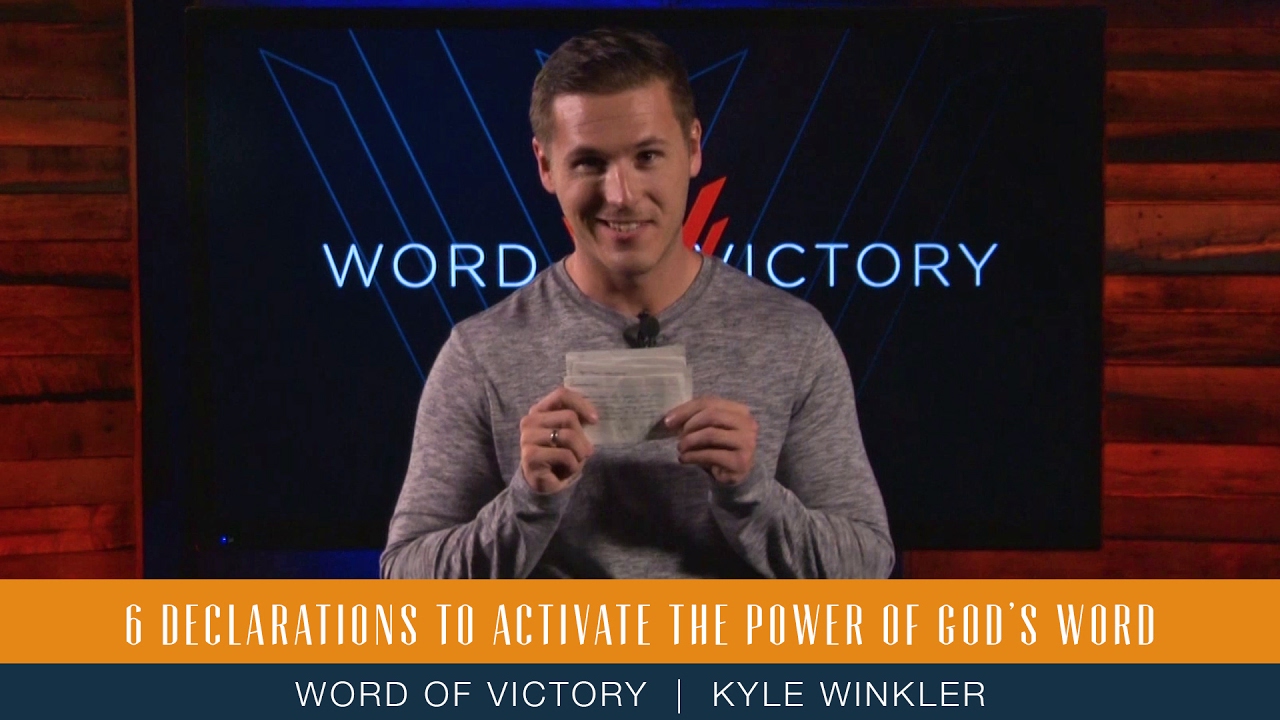 6 Declarations to Activate the Power of God's Word - YouTube