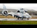 French Navy - Eurocopter AS565 Panther F-XCHL startup & takeoff at Albi-Le Séquestre [LBI/LFCI]