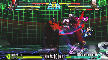 FRXIV mvc3 top 8 dmg PR balrog vs Marn.