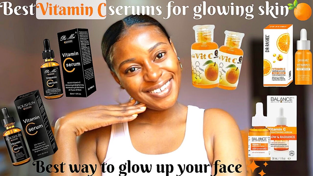 Best vitamin C face serums for a healthy glowing skin pei mei, roushun