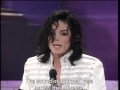 Michael jackson  speech about helping the world