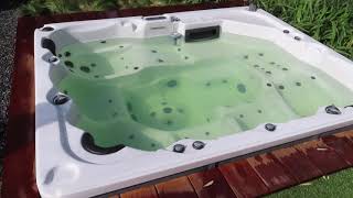 Een groene tuin om lekker in te relaxen