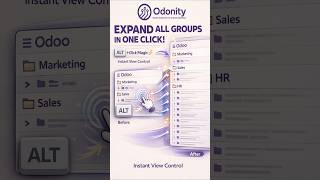 Odoo Trick: Expand All Groups Instantly (ALT + Click) #odoo #odoo19 #odootutorial #odoo18 #odooapps