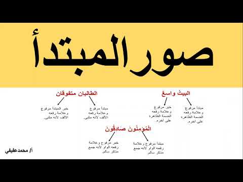 صور المبتدأ بالتفصيل مع إعراب تمارين على كل صورة اعرابا كاملا