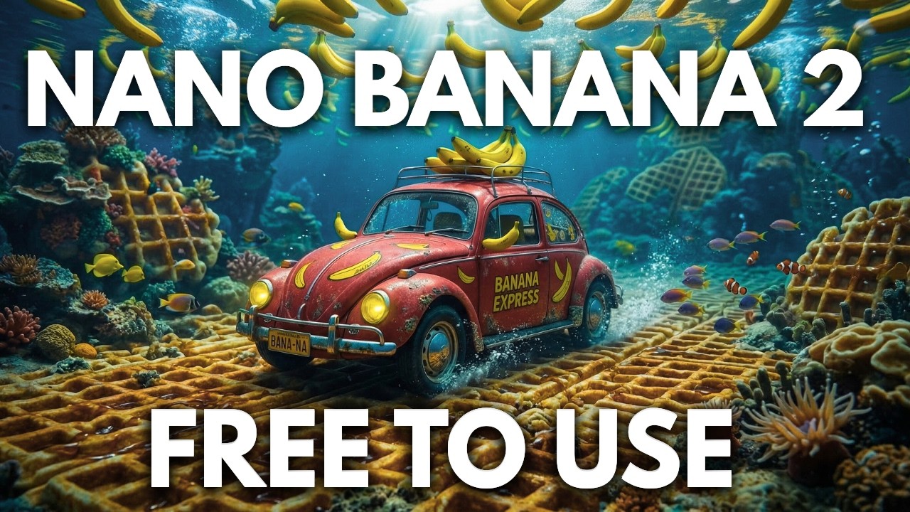How to Use NANO BANANA 2 for FREE! (4K AI Image Generator) - YouTube