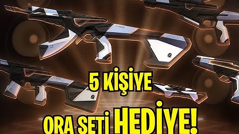 5 KİŞİYE ORA SETİ HEDİYE EDİYORUZ!