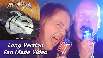 HELLOWEEN - Skyfall (Long Version Single, Exclusive Altenative Vocals Mix) (MUSIC VIDEO)