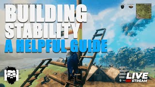 Valheim - HOW TO BUILD STABLE HOMES - A HELPFUL GUIDE - NEW PLAYER TUTORIAL