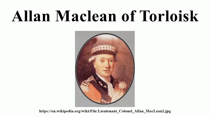 Allan Maclean of Torloisk