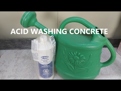 How To Acid Wash Concrete