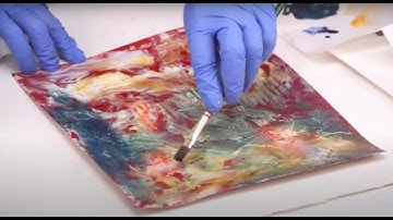 How to Use Acrylic Gels and Pastes - Mixed Media Techniques
