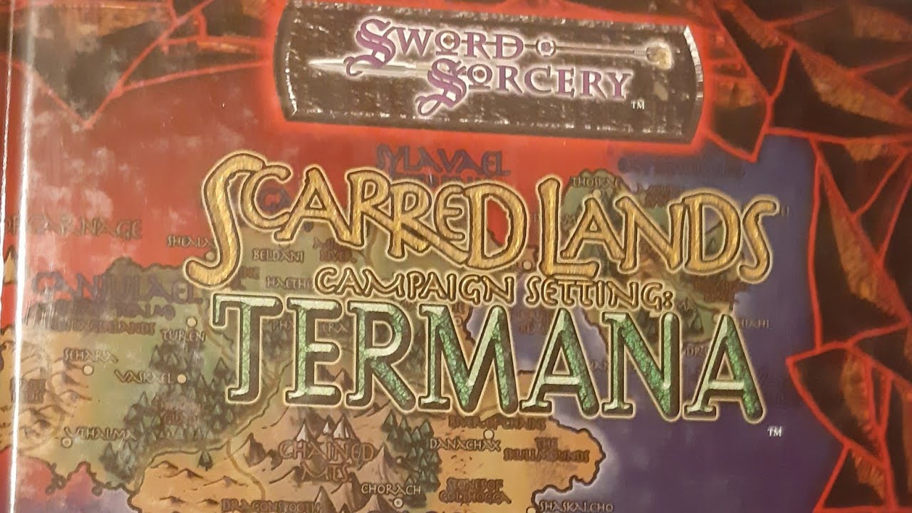 Scarred Lands Campaign Setting : Termana For 3rd Edition Dungeons And Dragons