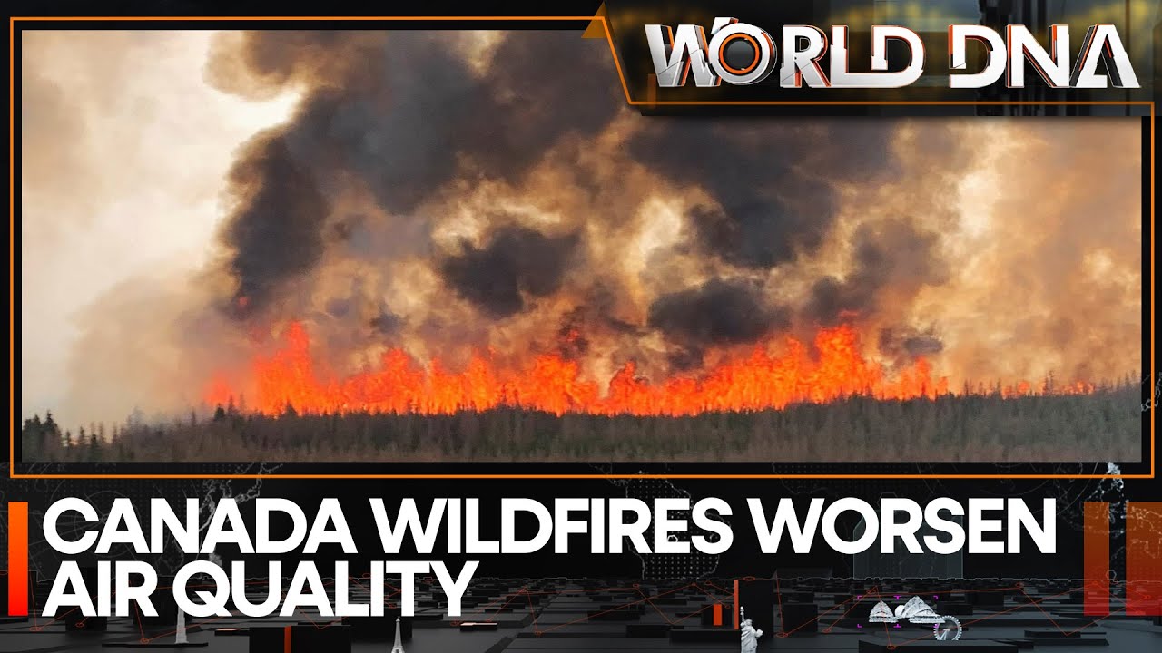 Canada wildfires worsen air quality, 'stay indoors' alert in New York ...