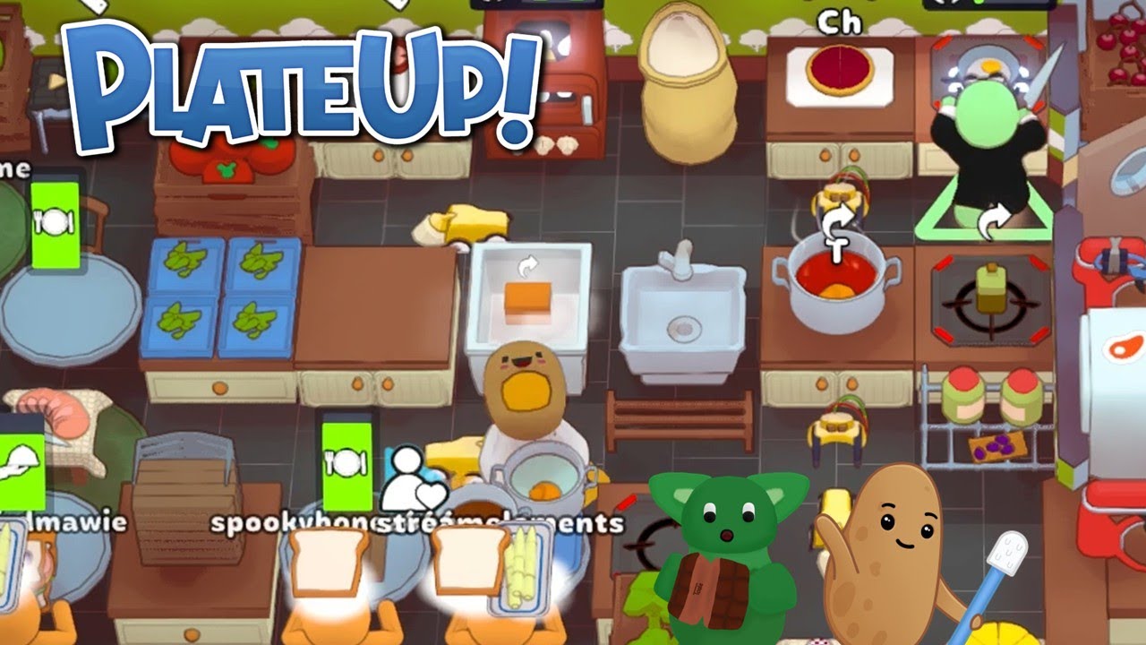 Double the Pun! Duo Food Card Challenge with Tosle! PlateUp!