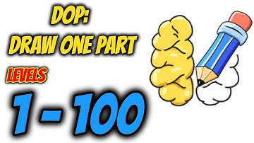 DOP: Draw One Part Level 1 - 100 Gameplay Walkthrough