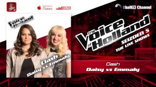 Clash 4 - Daisy van Lingen vs Emmaly Brown (The voice of Holland 2014 Liveshows Audio)