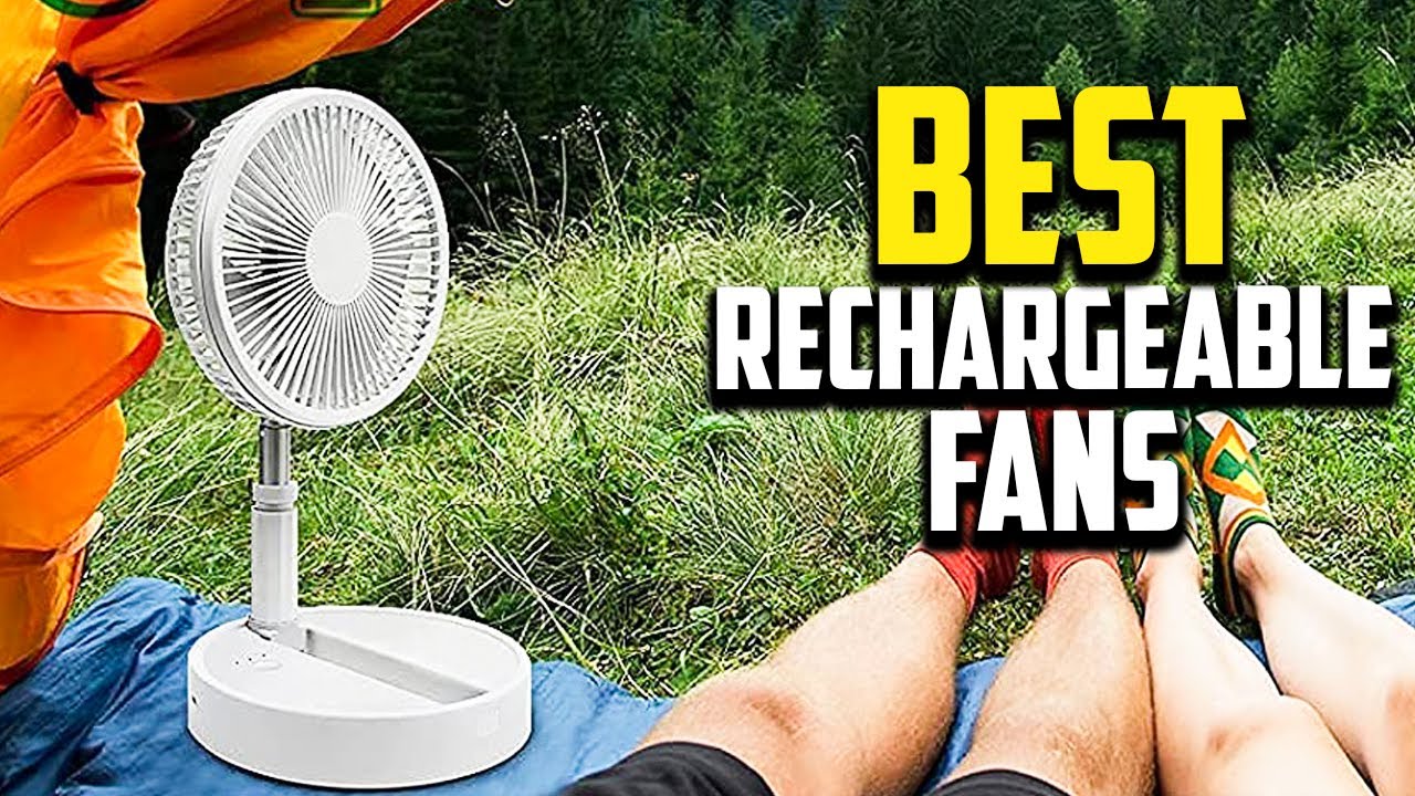 Top 10 Best Foldaway Rechargeable Fans in 2023 Reviews