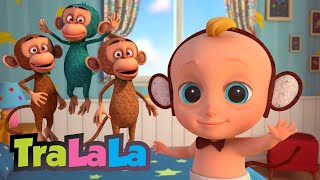 Cântece pentru copii - Cinci maimuțele + Prăjitura 🤩 Melodii educative de la TraLaLa by Lumea lui Johny - Cântecele pentru Copii 234,048 views 1 month ago 3 minutes, 18 seconds