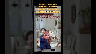 violin | keyboard music classes | western or carnatic | online | offline  will be taken 9840233345