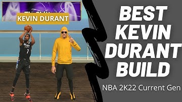 *NEW* BEST KEVIN DURANT BUILD on NBA 2K22 Current Gen!