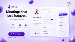 Just Meet In | Free Online Appointment Scheduler for Easy Meeting Scheduling