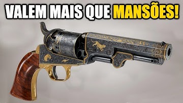 As 10 armas curtas MAIS CARAS já leiloadas na história!