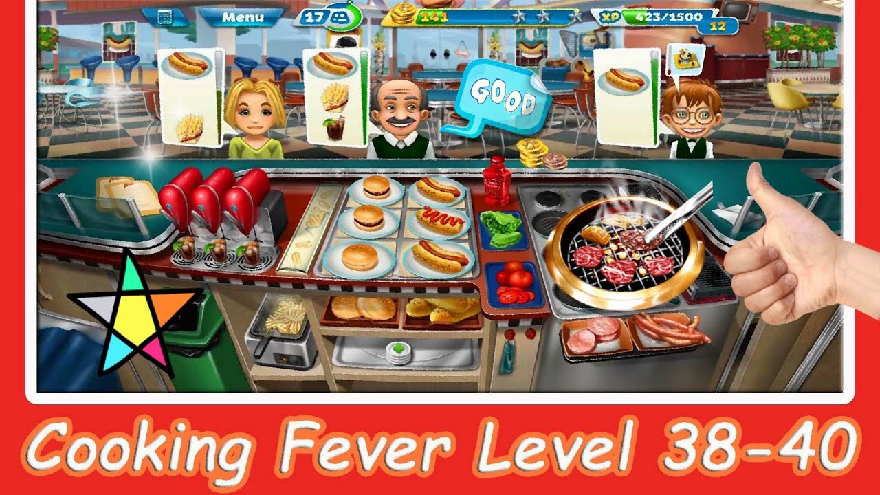 Cooking Fever Level 38-40 | SNK - YouTube