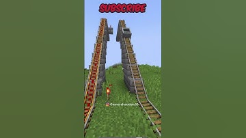 Power RAILS in Minecraft are USELESS ?📉 #shorts #minecraft #minecraftshorts #gamershaudon
