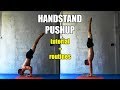 HANDSTAND PUSHUP | 4 BEST EXERCISES + Routines!