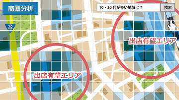 １分で分かる、位置情報の活用例とGISエンジンの特長