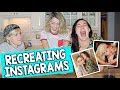 RECREATING INSTAGRAMS (ft HANNAH &amp; MAMRIE) // Grace Helbig