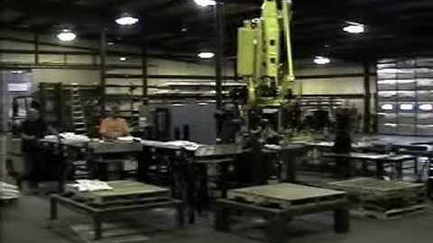 Low rate bag palletizing system with pallet, tier sheet and multiple size bags