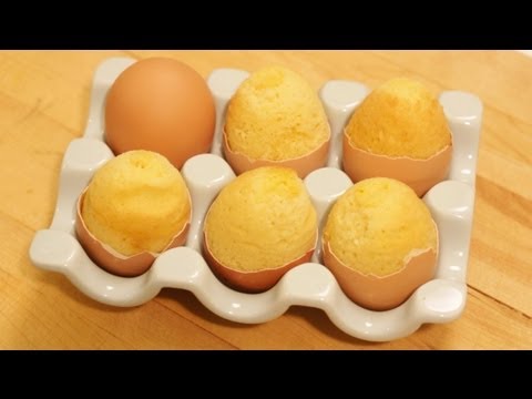 Bake A Cake Inside An Egg