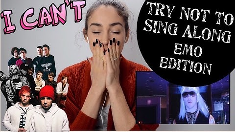 Try Not To Sing Along // EMO/ALTERNATIVE EDITION